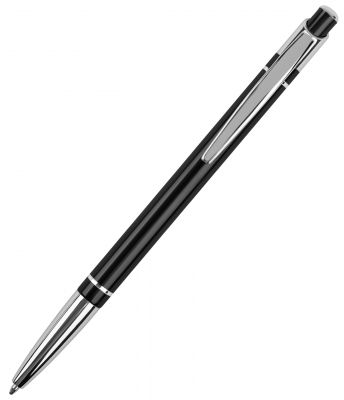 HG18406166 B1. SHAPE, ручка шариковая, черный/хром, анодированный алюминий/пластик