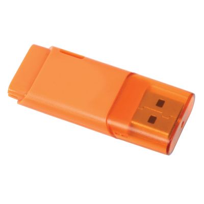 HG18406119 USB flash-карта "Osiel" (8Гб),оранжевый, 5,1х2,2х0,8см,пластик