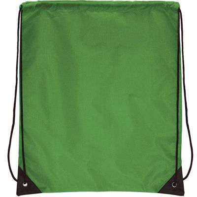 HG15092178 Рюкзак "Promo"; зеленый; 33х38,5х1см; полиэстер; шелкография