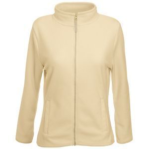 HG151182250 Толстовка "Lady-Fit Micro Jacket", бежевый_XS, 100% п/э, 250 г/м2