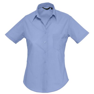 HG15092795 Sol&#39;s. Рубашка"Escape", васильковый_XL, 65% полиэстер, 35% хлопок, 105г/м2