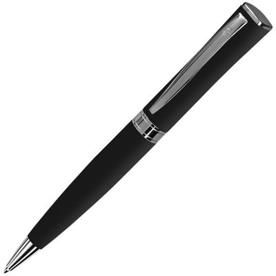 HG3B-BLK40 B1 Premium. WIZARD, ручка шариковая, черный/хром, металл