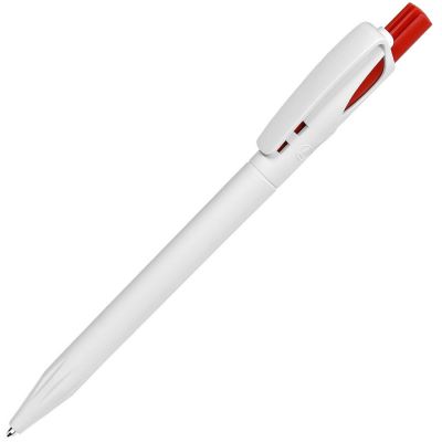 HG8B-RED64 Lecce Pen TWIN. TWIN, ручка шариковая, красный/белый, пластик