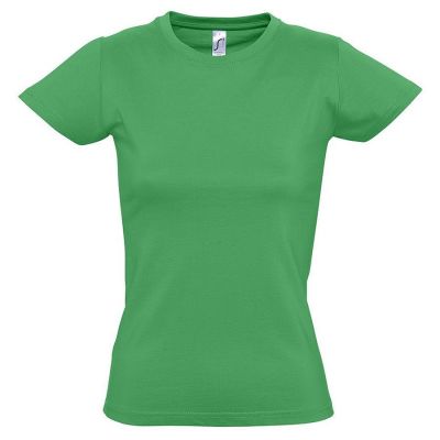 HG15091903 Sol&#39;s. Футболка "Imperial Women", ярко-зеленый_2XL, 100% хлопок, 190 г/м2
