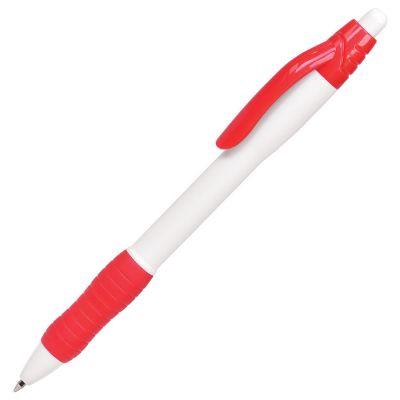 HG1701511376 NeoPen. N4, ручка шариковая с грипом, белый/красный, пластик