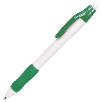HG1701511379 NeoPen. N4, ручка шариковая с грипом, белый/зеленый, пластик