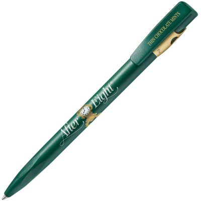HG8B-GRN1 Lecce Pen KIKI. KIKI FROST GOLD, ручка шариковая, зеленый/золотистый, пластик