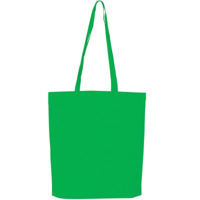HG1509688 Сумка для покупок "PROMO";  зеленый яркий; 38 x 45 x 8,5 см;  нетканый 80г/м2