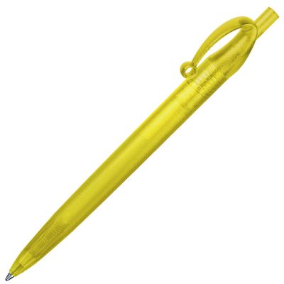 HG8B-YEL45 Lecce Pen JOCKER. JOCKER, ручка шариковая, фростированный желтый, пластик