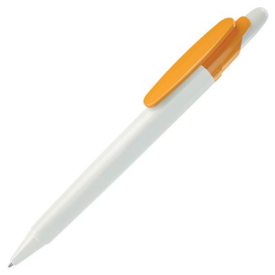 HG8B-YEL46 Lecce Pen OTTO. OTTO, ручка шариковая, желтый/белый, пластик