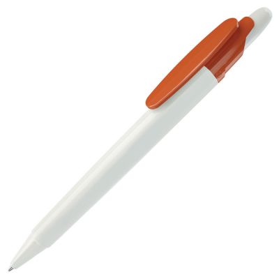 HG8B-ORG8 Lecce Pen OTTO. OTTO, ручка шариковая, оранжевый/белый, пластик