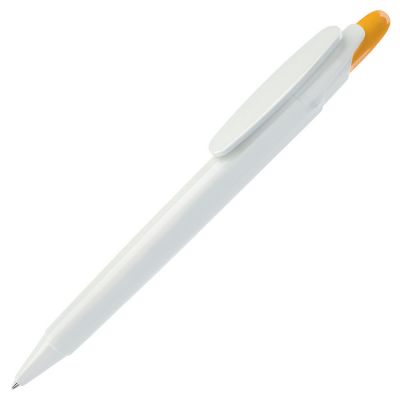 HG8B-YEL47 Lecce Pen OTTO. OTTO, ручка шариковая, желтый/белый, пластик