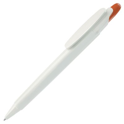 HG8B-ORG9 Lecce Pen OTTO. OTTO, ручка шариковая, оранжевый/белый, пластик