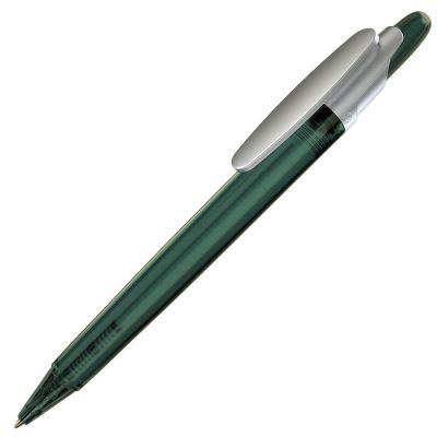 HG8B-GRN72 Lecce Pen OTTO. OTTO FROST SAT, ручка шариковая, фростированный зеленый/серебристый клип, пластик
