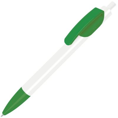 HG8B-GRN73 Lecce Pen TRIS. TRIS, ручка шариковая, зеленый/белый, пластик