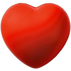 HG15091134 Антистресс "Сердце"; красный; 7,6х7х5,4 см; вспененный каучук;