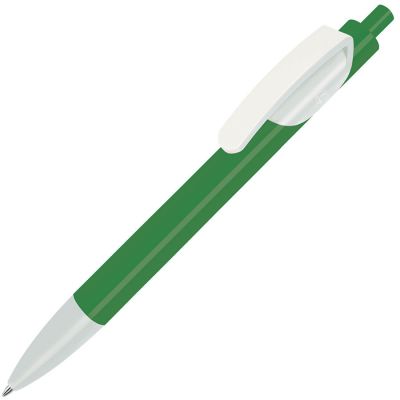 HG8B-GRN74 Lecce Pen TRIS. TRIS, ручка шариковая, зеленый/белый, пластик