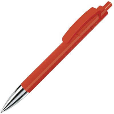 HG8B-RED77 Lecce Pen TRIS. TRIS CHROME, ручка шариковая, красный/хром, пластик