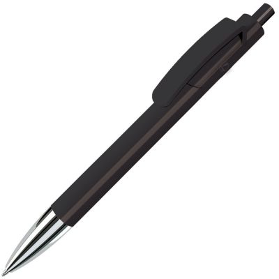 HG8B-BLK41 Lecce Pen TRIS. TRIS CHROME, ручка шариковая, черный/хром, пластик