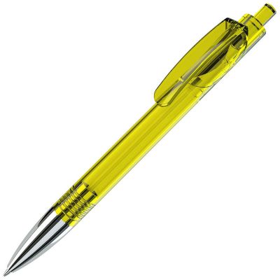 HG8B-YEL54 Lecce Pen TRIS. TRIS CHROME LX, ручка шариковая, прозрачный желтый/хром, пластик