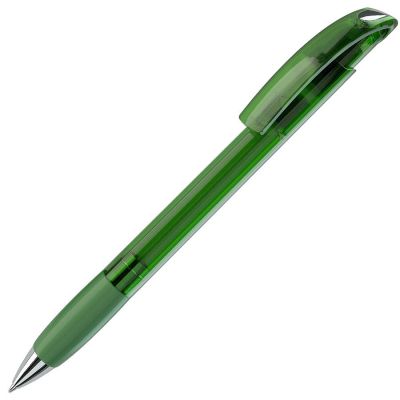 HG8B-GRN81 Lecce Pen NOVE. NOVE LX, ручка шариковая с грипом, прозрачный зеленый/хром, пластик