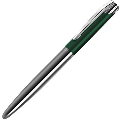 HG3B-GRN10 B1 Premium. CARDINAL, ручка шариковая, зеленый/хром, металл