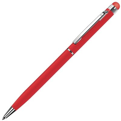 HG3B-RED43 B1 Business. TOUCHWRITER, ручка шариковая со стилусом для сенсорных экранов, красный/хром, металл