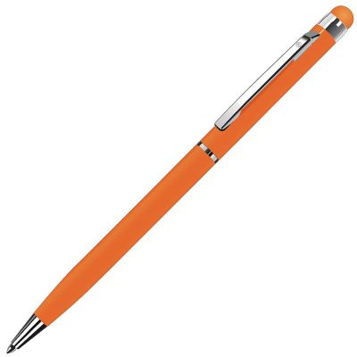 HG3B-YEL15 B1 Business. TOUCHWRITER, ручка шариковая со стилусом для сенсорных экранов, оранжевый/хром, металл