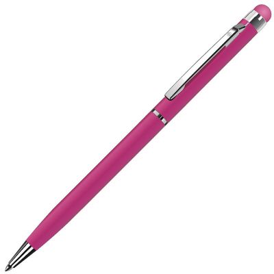 HG3B-PNG9 B1 Business. TOUCHWRITER, ручка шариковая со стилусом для сенсорных экранов, розовый/хром, металл