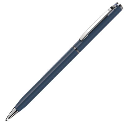 HG3B-BLU26 B1 Business. SLIM, ручка шариковая, синий (мокрый асфальт)/хром, металл