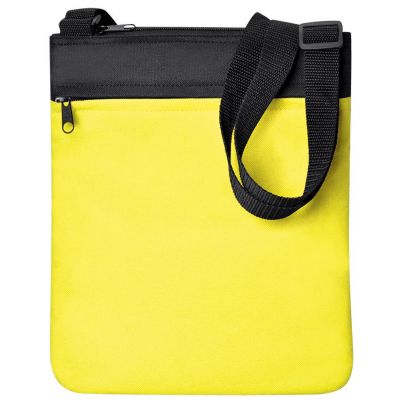 HG151182935 Промо сумка на плечо "Simple"; желтый; 23х28 см; полиэстер; шелкография