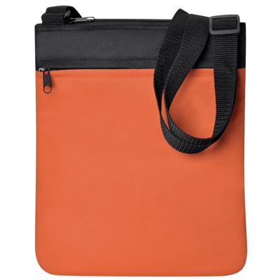 HG15092560 Промо сумка на плечо "Simple"; оранжевый; 23х28 см; полиэстер; шелкография