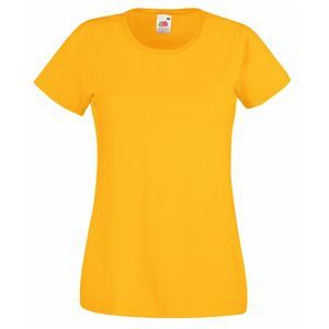 HG15091930 Fruit of the Loom. Футболка "Lady-Fit Valueweight T", солнечно-желтый_XS, 100% хлопок, 160 г/м2