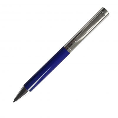 HG18406163 B1. JAZZY, ручка шариковая, хром/темно-синий, металл