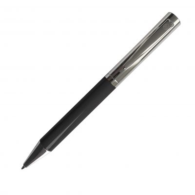 HG18406164 B1. JAZZY, ручка шариковая, хром/черный, металл