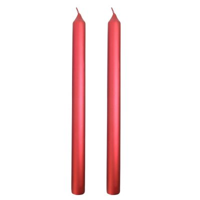 HG1509951 Свечи подарочные, 2 шт,  красный,  воск, 30 см
