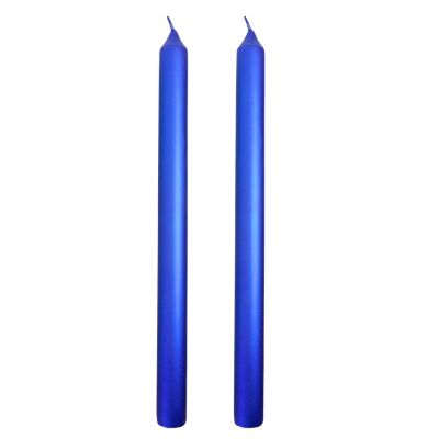 HG1509952 Свечи подарочные, 2 шт,  синий,  воск, 30 см