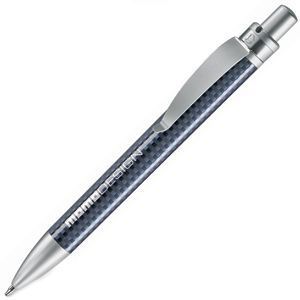 HG8B-BLK6 Lecce Pen. FUTURA, ручка шариковая, угольно-чёрный/хром, пластик/металл