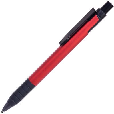 HG17015159 B1. TOWER, ручка шариковая с грипом, красный/черный, металл/прорезиненная поверхность
