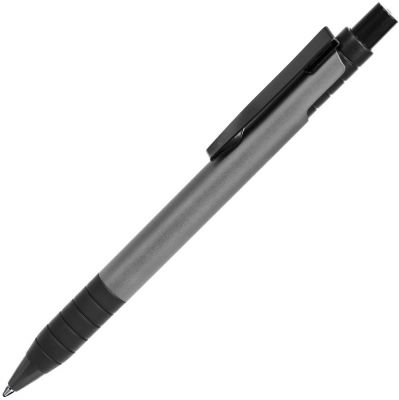 HG17015163 B1. TOWER, ручка шариковая с грипом, темно-серый/черный, металл/прорезиненная поверхность