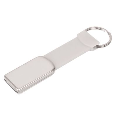HG1701511268 USB flash-карта "Flexi" (8Гб), белый, 8,5х2х0,5 см, металл, пластик