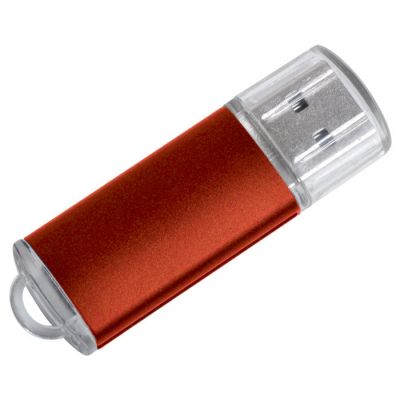 HG10U-RED3 Rusgifts. USB flash-карта "Assorti" (8Гб),красная,5,5х1,7х0,6см,металл