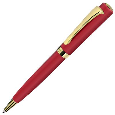 HG3B-RED35 B1 Premium. VISCOUNT, ручка шариковая, красный/золотистый, металл