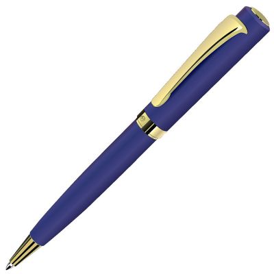 HG3B-BLU46 B1 Premium. VISCOUNT, ручка шариковая, синий/золотистый, металл