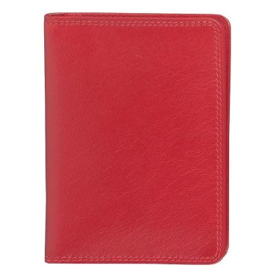 HG1509621 Бумажник водителя "Модена",  10*14 см,  красный, кожа, подарочная упаковка