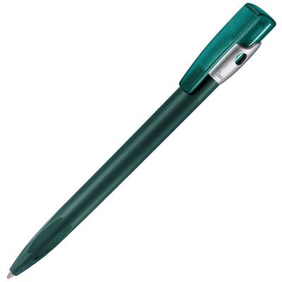 HG8B-GRN14 Lecce Pen KIKI. KIKI FROST SILVER, ручка шариковая, зелёный/серебристый, пластик