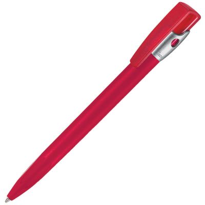 HG8B-RED17 Lecce Pen KIKI. KIKI FROST SILVER, ручка шариковая, бордо/серебристый, пластик