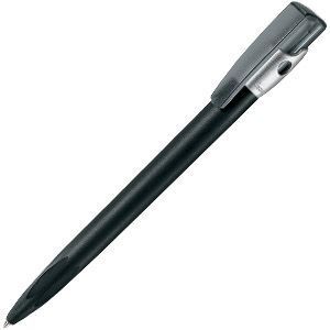 HG8B-BLK16 Lecce Pen KIKI. KIKI FROST SILVER, ручка шариковая, черный/серебристый, пластик