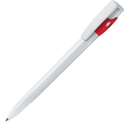 HG8B-RED20 Lecce Pen KIKI. KIKI, ручка шариковая, красный/белый, пластик