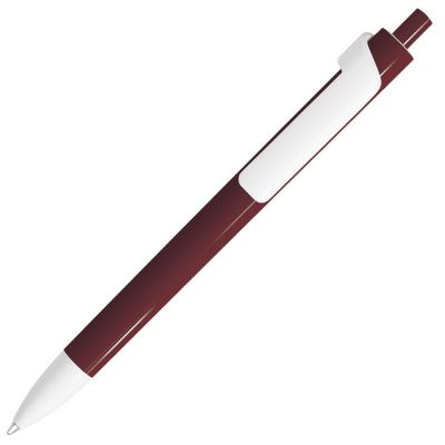 HG1701511307 Lecce Pen. FORTE, ручка шариковая, бордовый/белый, пластик
